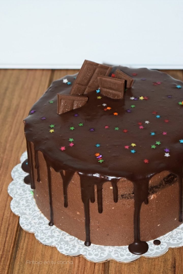 LA MEJOR TARTA DE CHOCOLATE PARA CUMPLEAÑOS Relleno